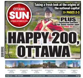 Cover of Ottawa Sun