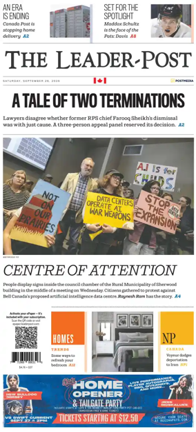 Cover of Regina Leader-Post
