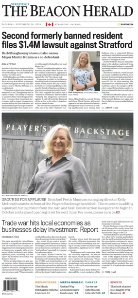 Cover of The Beacon Herald