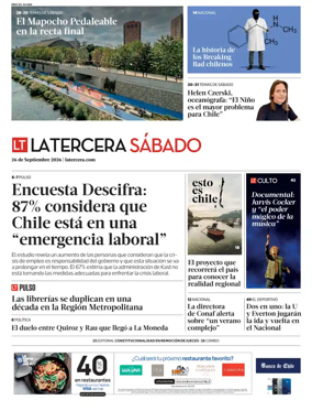 Cover of La Tercera