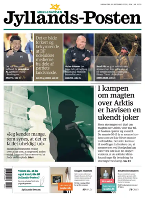 Cover of Jyllands-Posten