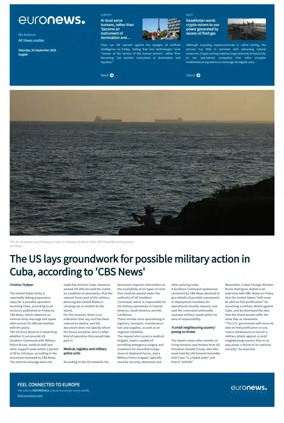 Cover of EuroNews (English Edition)