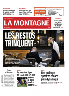 Cover of La Montagne (Riom)