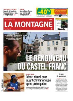 Cover of La Montagne (Vichy)