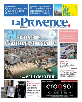 Cover of La Provence Marseille