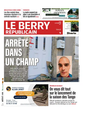 Cover of Le Berry Republicain