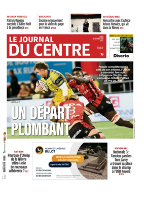 Cover of Le Journal du Centre