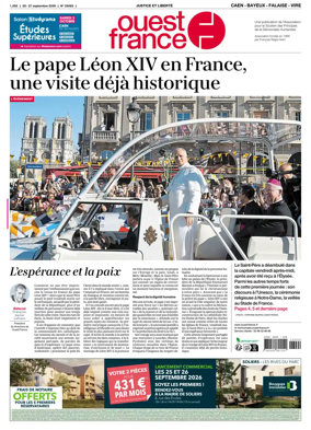 Cover of Ouest France (Caen - Bayeux - Falaise - Vire)
