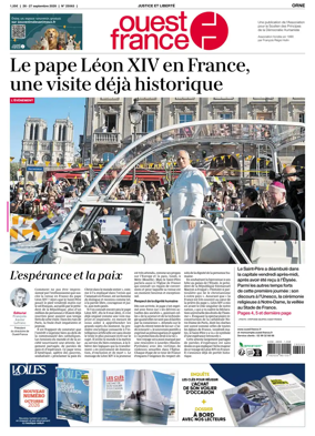 Cover of Ouest France (Orne)