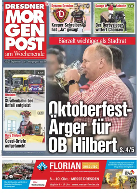 Cover of Dresdner Morgenpost
