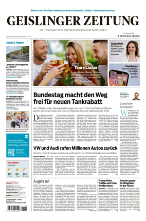 Cover of Geislinger Zeitung