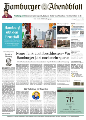 Cover of Hamburger Abendblatt (Harburg)