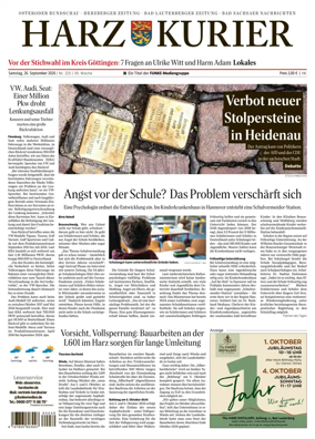 Cover of Harz Kurier