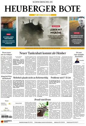 Cover of Heuberger Bote