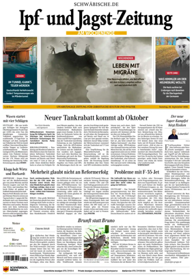 Cover of Ipf- und Jagst-Zeitung