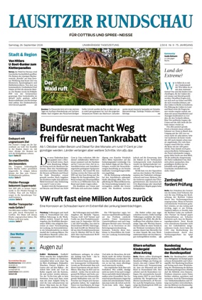 Cover of Lausitzer Rundschau