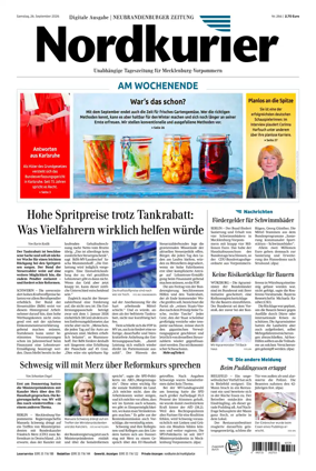 Cover of Neubrandenburger Zeitung