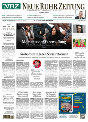 Cover of Neue Rhein Zeitung (Duisburg)