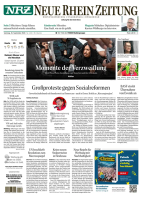 Cover of Neue Rhein Zeitung (Emmerich and Kleve)
