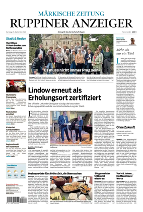 Cover of Ruppiner Anzeiger