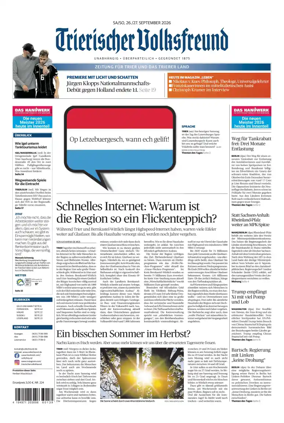 Cover of Trierischer Volksfreund