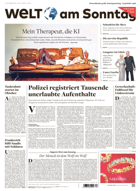 Cover of Welt am Sonntag