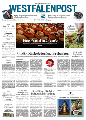 Cover of Westfalenpost (Brilon)