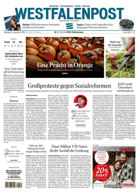 Cover of Westfalenpost (Meschede)