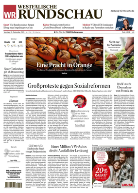 Cover of Westfalische Rundschau (Meschede)
