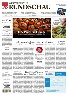 Cover of Westfalische Rundschau (Wetter)