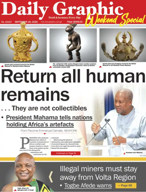Cover of Daily Graphic