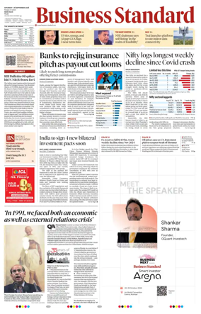 Cover of Business Standard
