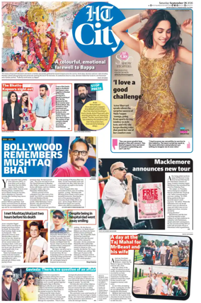Cover of Hindustan Times (Chandigarh) - City