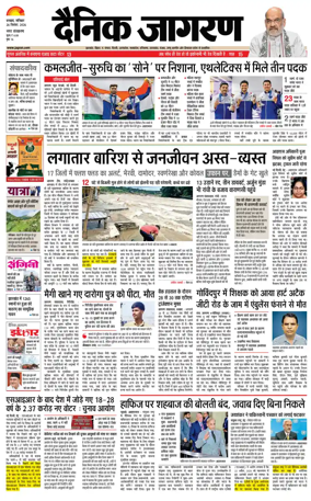 Cover of Dainik Jagran - Dhanbad