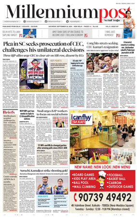 Cover of Millennium Post
