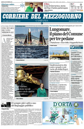 Cover of Corriere del Mezzogiorno (Campania)