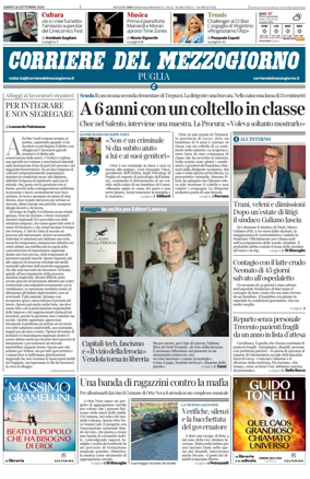 Cover of Corriere del Mezzogiorno (Puglia)