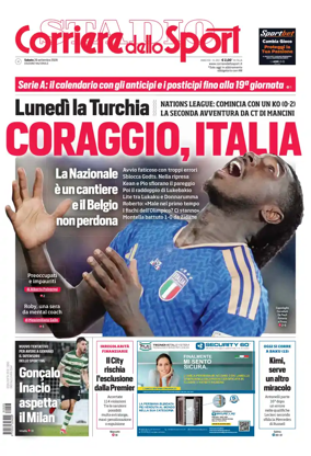 Cover of Corriere dello Sport (Lombardia)