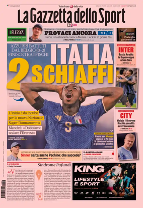 Cover of La Gazzetta dello Sport - Milano