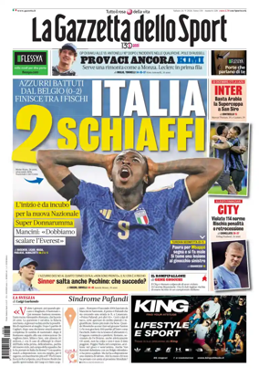 Cover of La Gazzetta dello Sport - Roma