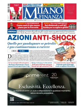Cover of Milano Finanza