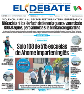 Cover of El Debate de Los Mochis