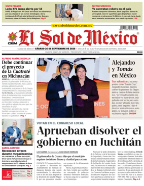 Cover of El Sol de Mexico
