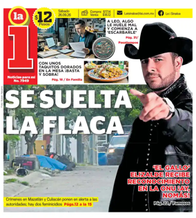 Cover of La I de Sinaloa