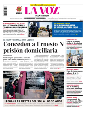 Cover of La Voz de la Frontera