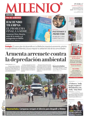 Cover of Milenio Puebla