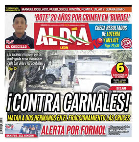 Cover of Periodico Al Dia (Leon)