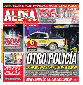 Cover of Periodico Al Dia (Salamanca)
