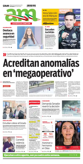 Cover of Periodico AM (Leon)