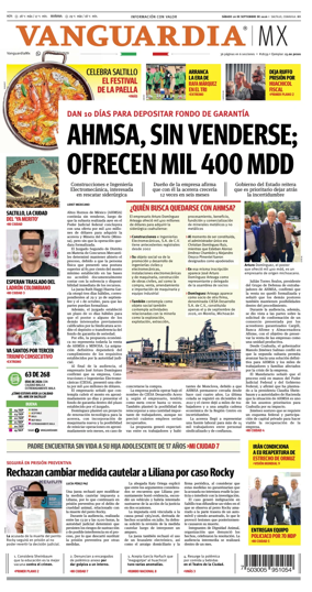 Cover of Vanguardia